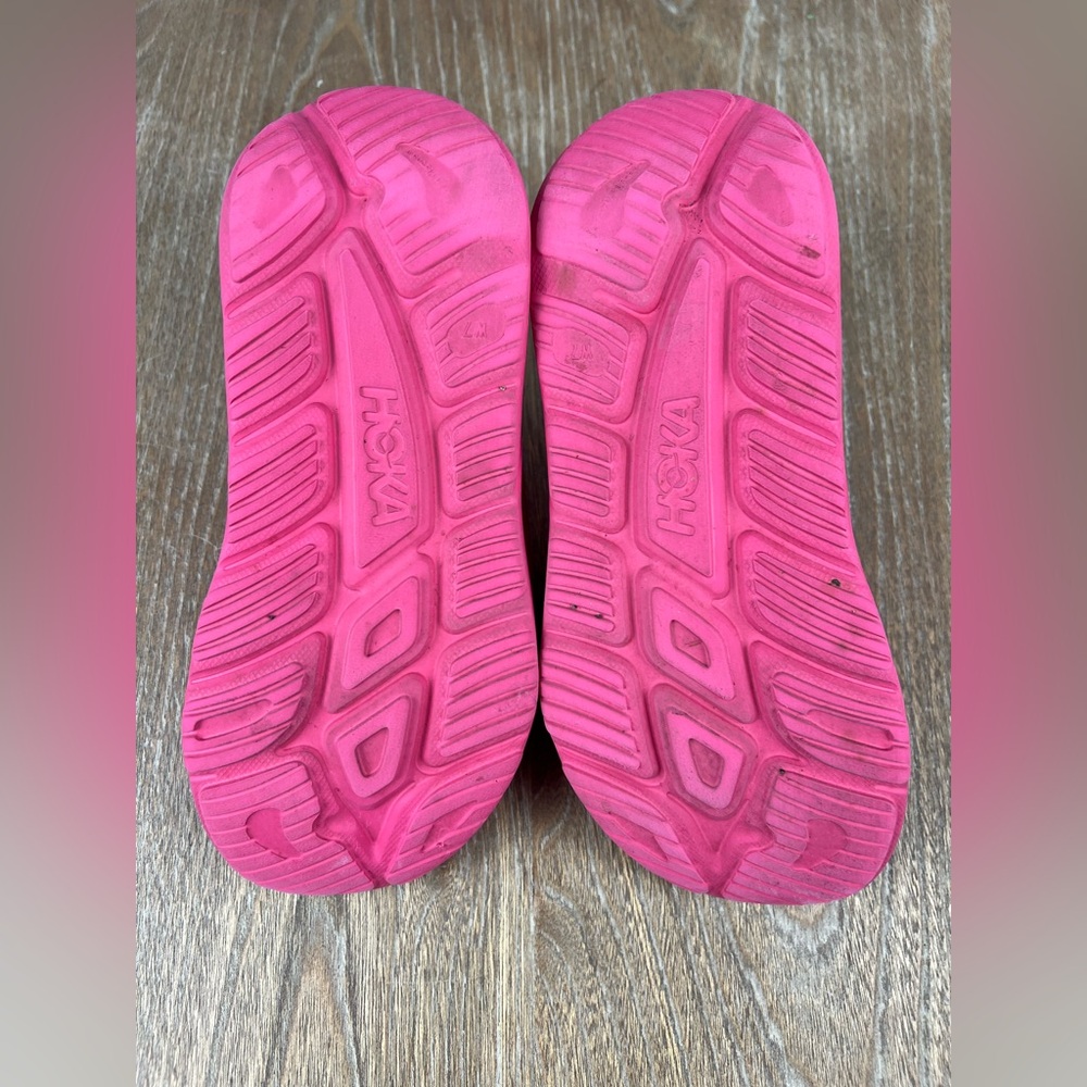 Hoka Women's Coral Pink Slide Sandals - Picture 10 of 11